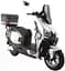 Электроскутер Двухместный Crosser V1 (2000W, 72V/23Ah) +Кофр-багажник Белый - миниатюра 1