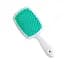 Массажная щітка для волосся Superbrush м'ятна продувна гребінець для волосся - мініатюра 3