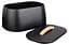 Хлібниця Maestro MR-1675-BLACK 355 x 240 x 165мм чорна - мініатюра 2