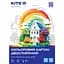 Картон цветной Kite Classic двухсторонний А4 10 цветов 10 листов (k-255) - миниатюра 1