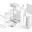 Корпус Fractal Design Meshify 3 XL Ambience Pro RGB TG White (FD-C-MES3X-05) - миниатюра 11