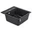 Кухонна мийка Lidz 460x515/200 BLA-03 (LIDZBLA03460515200), Чорний - мініатюра 4