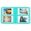 Фотоальбом для Fujifilm Instax Mini (12, 11, 40, 70, 90, 99, EVO, Link, Liplay) Polaroid 300, Z2300 на 64 фото, бірюзовий - мініатюра 2