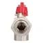 Кран кульовий Thermo Alliance "Американка" Standart 1/2" ВЗ кутовий, PN40, метелик SD222W15 - мініатюра 5