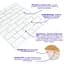 Панель стеновая Sticker Wall 700х700х4мм Белый кирпич с серебром SW-00001502 - миниатюра 2