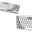 Клавиатура GamePro Asgard Yord Keychron Super Red Switch Wireless/Bluetooth/USB White беспроводная (MK266WH) - миниатюра 5