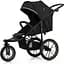 Прогулянкова коляска Kinderkraft Helsi Deep Black чорна (00-00305203) - мініатюра 2