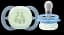 Пустышка Philips Avent Ultra start Nighttime для младенцев 0+ месяцев 2 шт. (SCF075/08) - миниатюра 3