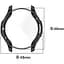 Чехол-накладка DK Silicone Face Case для Xiaomi Amazfit GTR 4 (black) - миниатюра 3