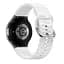 Ремінець для Samsung Galaxy Watch 4 Classic 42mm - білий ширина кріплення 20мм силікон Watchbands Diamond (W28-3WB62202667) - мініатюра 2