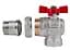 Кран кульовий Icma FAR. ROSSA 1" кутовий №361 (87361AF11) - мініатюра 3