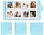 Фотоальбом для Fujifilm Instax Square SQ1, SQ6, SQ40, SQ20, SQ10, SP3, SQ Link на 288 фото, блакитний - мініатюра 2