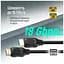 Кабель мультимедійний HDMI M to HDMI M 3.0m V2.0 4K60Hz black ColorWay (CW-CBHD079-BK) - мініатюра 7