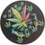 Гриндер для измельчения табака Ashtray HL-05 конопля 5 Black (11658) - миниатюра 2