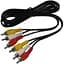 Шнур соединительный 3RCA х 3RCA кабель 1.5 м - миниатюра 1