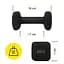 Гантелі вінілові Cornix Square 2 x 2 кг XR-0407 Black - мініатюра 2