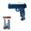 Пистолет, 21 см, пластиковые пули, 18x28x3 см - миниатюра 1