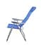 Складний стілець Levistella GP20022010 BLUE текстилин висота 101 см синій для дачі навантаження до 110 кг - мініатюра 3