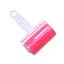 Багаторазовий липкий ролик для чищення одягу Semi Sticky roller for clothes з чохлом, Pink - миниатюра 3
