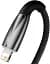 Кабель Baseus Glimmer Series Fast Charging Cable USB to Lightning 2.4A 1m CADH000201 Black - миниатюра 3
