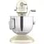Планетарный миксер KitchenAid Artisan с подъемной чашей 6.6 л кремовый (5KSM70SHXEAC) - миниатюра 4