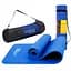 Килимок спортивний Cornix NBR 183 x 61 x 1 cм для йоги та фітнесу XR-0009 Blue - мініатюра 1
