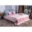 Декоративне покривало Руно VeLour Rose, 240x220 см, рожевий (330.55_Rose) - мініатюра 2