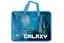Тека пластикова з текстильними ручками Galaxy, 13090 - мініатюра 1