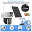 IP-камера уличная с аккумулятором и двойным объективом XON 4G 8000mAh Solar 1080P SmartCam (MCBSM22VW 7515) Белая - миниатюра 4
