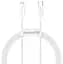 Кабель Baseus Superior Series Fast Charging Cable Type-C to Lightning PD 20W 0.25m CATLYS-02 White - миниатюра 1
