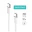 Дата кабель USB-C to USB-C 2.0m (braided cotton) (PD Fast Charging 60W) 3.0А grey ColorWay (CW-CBPDCC068-GR) - миниатюра 9