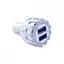 Зарядний пристрій в авто круглий рифлений 11587 2 USB 2.1 A White Silver (10962) - мініатюра 1