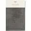 Килимок для ванної кімнати МВМ My Home Лиман 90х60 см темно-сірий (BM-02 M DARK GRAY) - мініатюра 1