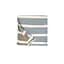 Рушник Lotus Home - Milana muslin lead blue-khaki 80x160 - мініатюра 3