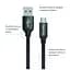 Дата кабель USB 2.0 AM to Micro 5P 1.0m black ColorWay (CW-CBUM002-BK) - мініатюра 2
