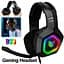 Наушники игровые Onikuma K10 Gaming with LED с подсветкой черные - миниатюра 7