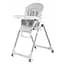 Стільчик для годування Peg-Perego Prima Pappa Follow Me Linear Grey, світло-сірий (IH01000000RIG56) - мініатюра 1