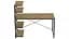 Компьютерный стол Ferrum-decor Джек 75x120x60 Черный ДСП Артизан (FRD-104384) - миниатюра 1