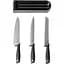 Блок с ножами Brabantia Tasty+, темно-серый, 3 шт. (123023) - миниатюра 1