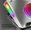 Охлаждающая подставка для ноутбука до 18 дюймов GamePro GPCP-1270 RGB 2xUSB 5xfans - миниатюра 10
