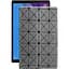 Чехол StatusCASE из экокожи для планшета Lenovo Tab M10 HD TB-X306 (2 Gen) Серый ромб - миниатюра 1