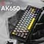 Клавиатура Ajazz AK650 Moon Yellow switches Gray White Yellow (AK650-MY-GWY) - миниатюра 6