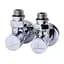Кран вентильний кутовий з американкою Solomon Lux 1/2″ chrom 7777 (2шт. комплект) 000017504 - мініатюра 6