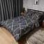 Постільний набір Moon&Star (простирадло 200х220 см + 2 наволочки 70х70 см) Мікросатин Premium Deep Blue Luxe - мініатюра 1