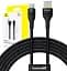 Кабель Baseus Flash 2 Charging Cable USB to Type-C 100W 1m P10311804111-00 Black - мініатюра 6