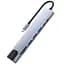 Хаб USB 8-in-1 Grey GTL teh0019583 - мініатюра 3