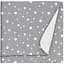 Пелюшки фланелеві Cosas Starsfall 80х80 см (FlannelDiapers_StarfallGrey_80x80) - мініатюра 1