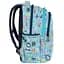 Рюкзак CoolPack Joy S Indian Zoo, 21 л, 39х28х17 см, S, блакитний (E48547) - мініатюра 3