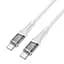 Дата кабель Hoco U111 Discovery Edition Type-C to Type-C 60W (1.2m) Grey - миниатюра 3