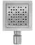 Трап для душу Rea Dots 12x12 nickiel brushed REA-G6202 - мініатюра 2